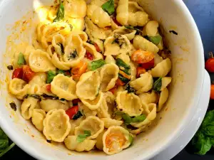 Pasta con queso (receta fácil)