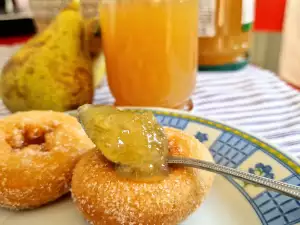 Mermelada de peras y manzanas con canela