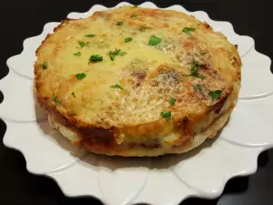 Tarta de patata al horno