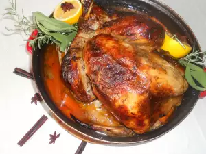 Pavo Navideño Asado