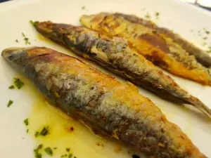 Sardinas a la parrilla con perejil