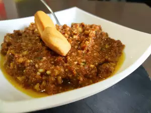 Pesto rosso con tomates secos