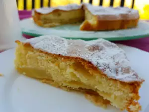 Tarta ligera de manzanas y peras