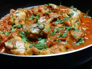 Pollo a la Cacciatora con Bacon