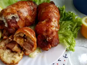 Rollitos de pollo de lujo