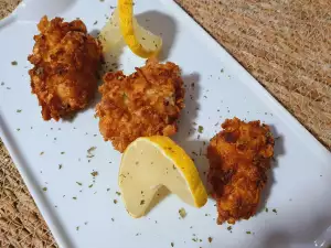 Nuggets de pollo con copos de maíz