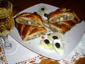 Empanada de hojalde con pollo