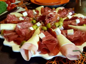 Aperitivo frío para ocasiones festivas