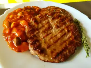 Hamburguesa del cazador (Plescavita)