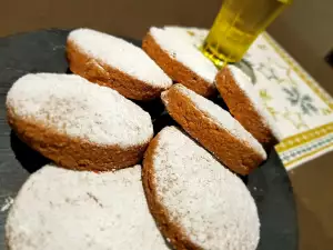 Polvorones clásicos de manteca y harina tostada