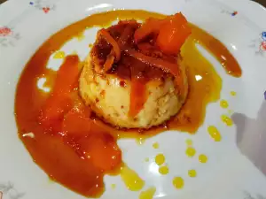 Flan de naranja