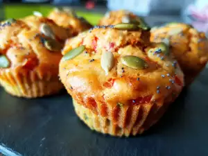 Muffins salados veganos