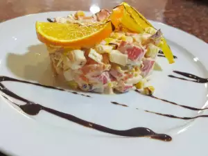 Ensalada de sepia para ocaciones especiales