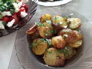 Patatas asadas con muchas especias