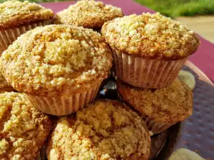 Muffins de plátano esponjosos