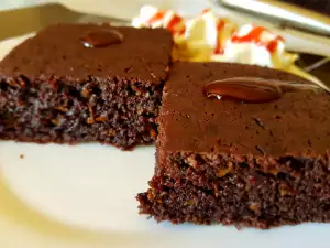 Brownie de calabaza