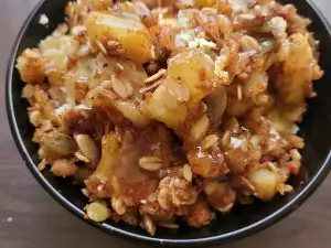 Crujiente de manzana en Instant Pot