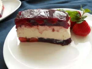 Terrina de fresas con mascarpone y vino