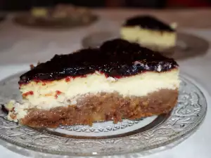 Cheesecake de fresas con requesón