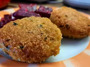 Albóndigas de quinoa y verduras al horno