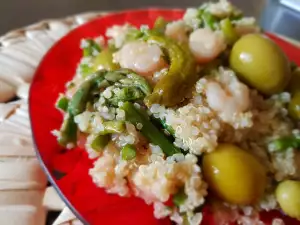 Ensalada mediterránea de quinoa