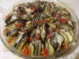 Ratatouille con mozzarella