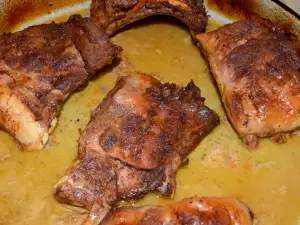 Costillas de cerdo al horno