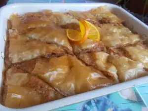 Baklava retro con relleno