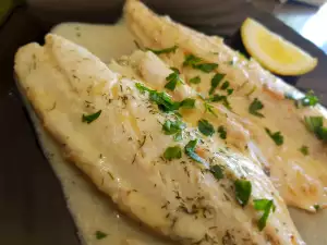 Filetes de pescado con leche de coco