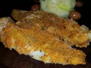 Bacalao con costra crujiente