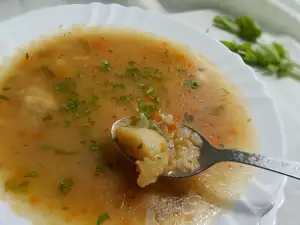 Sopa de lucioperca