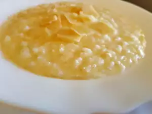 Risotto cremoso de quesos