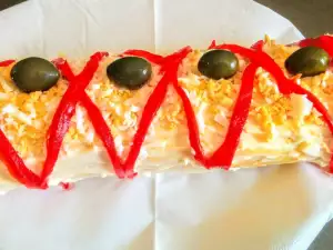 Rollito de atún y pimiento rojo