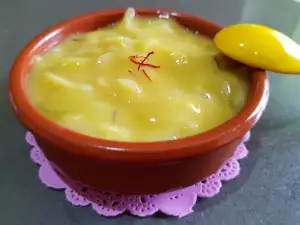 Salsa de azafrán clásica