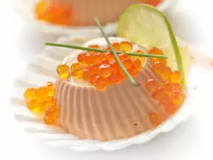 Mousse de salmón