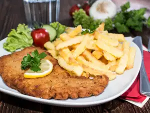 Schnitzel de Ternera Empanado