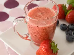 Batido de fresa