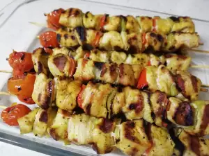 Pinchos al estilo griego