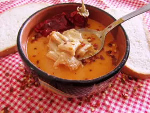 Sopa de callos de ternera