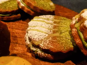 Galletas de Chocolate Blanco con Matcha