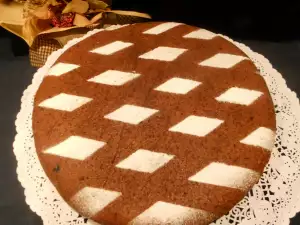 Tarta italiana de chocolate con ricotta