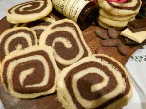 Galletas de vainilla y chocolate