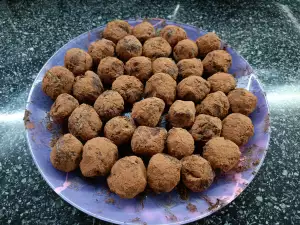 Trufas de Chocolate Keto