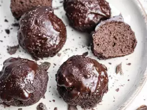 Trufas de chocolate low carb