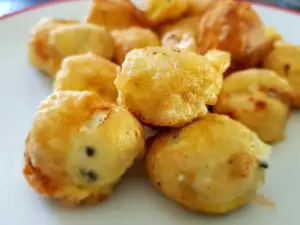 Bolitas de queso rebozado para invitados inesperados