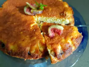 Pastel de higos y requesón