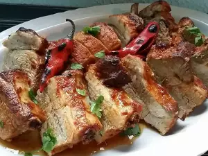 Costillas de cerdo jugosas y tiernas