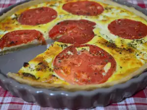 Quiche de tomates y 2 quesos