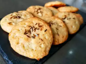 Galletas crujientes de queso cheddar