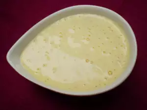 Salsa de yogur y mostaza